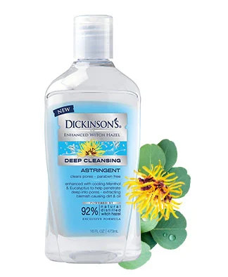 Dickinson’s Witch Hazel Deep Cleansing Astringent bottle